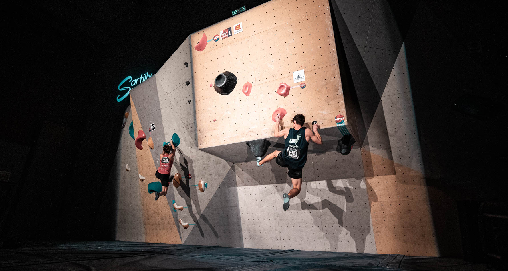 Chronomètre d'escalade de bloc