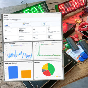 Kit chrono escalade de vitesse connecté