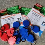 Badges vierges pour chrono escalade