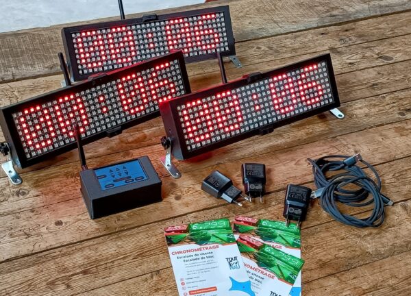 Chrono escalade de bloc avec temps restant