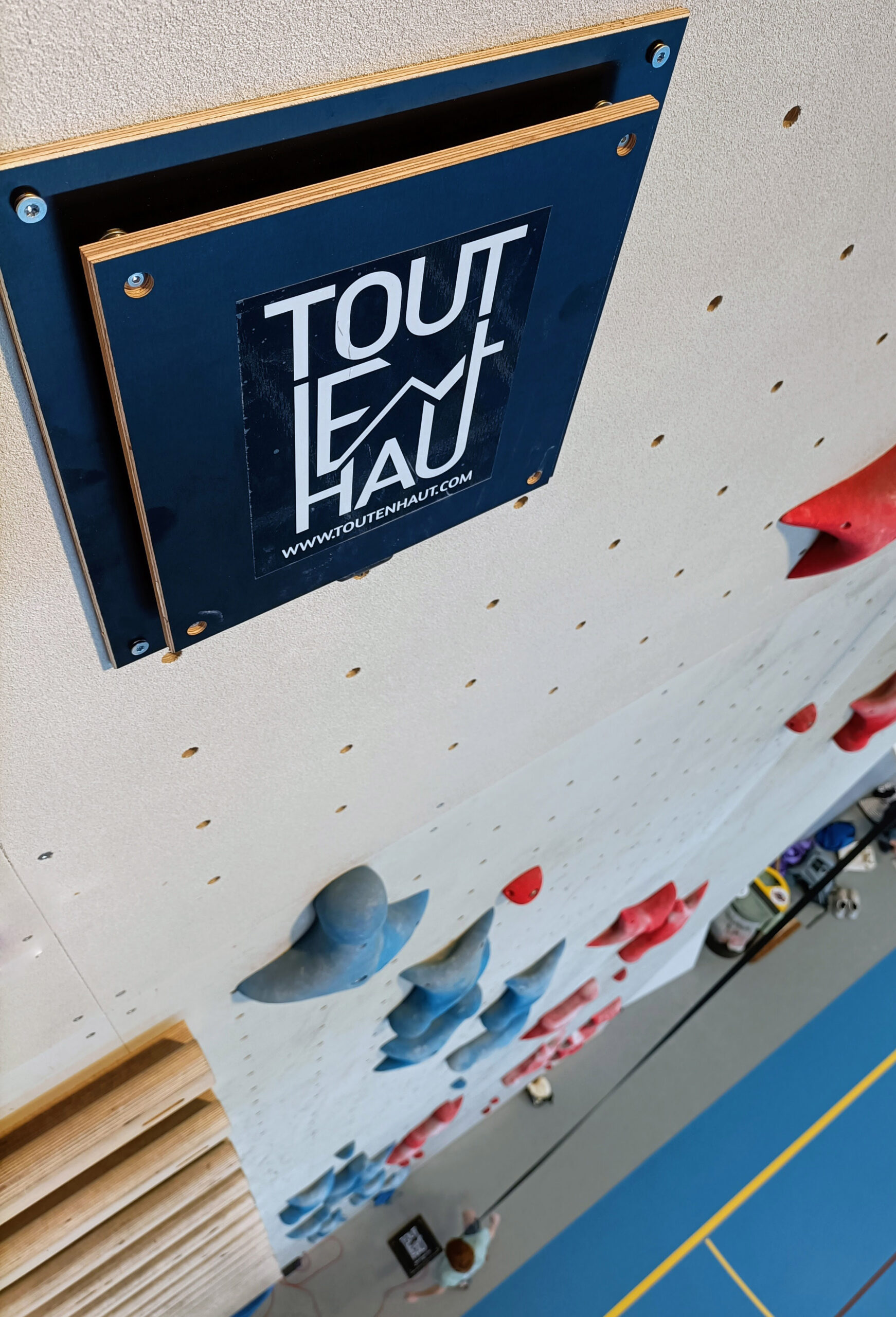 PAD d'arrivée escalade de vitesse